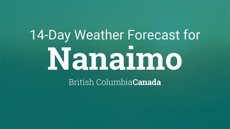 government of canada nanaimo weather.